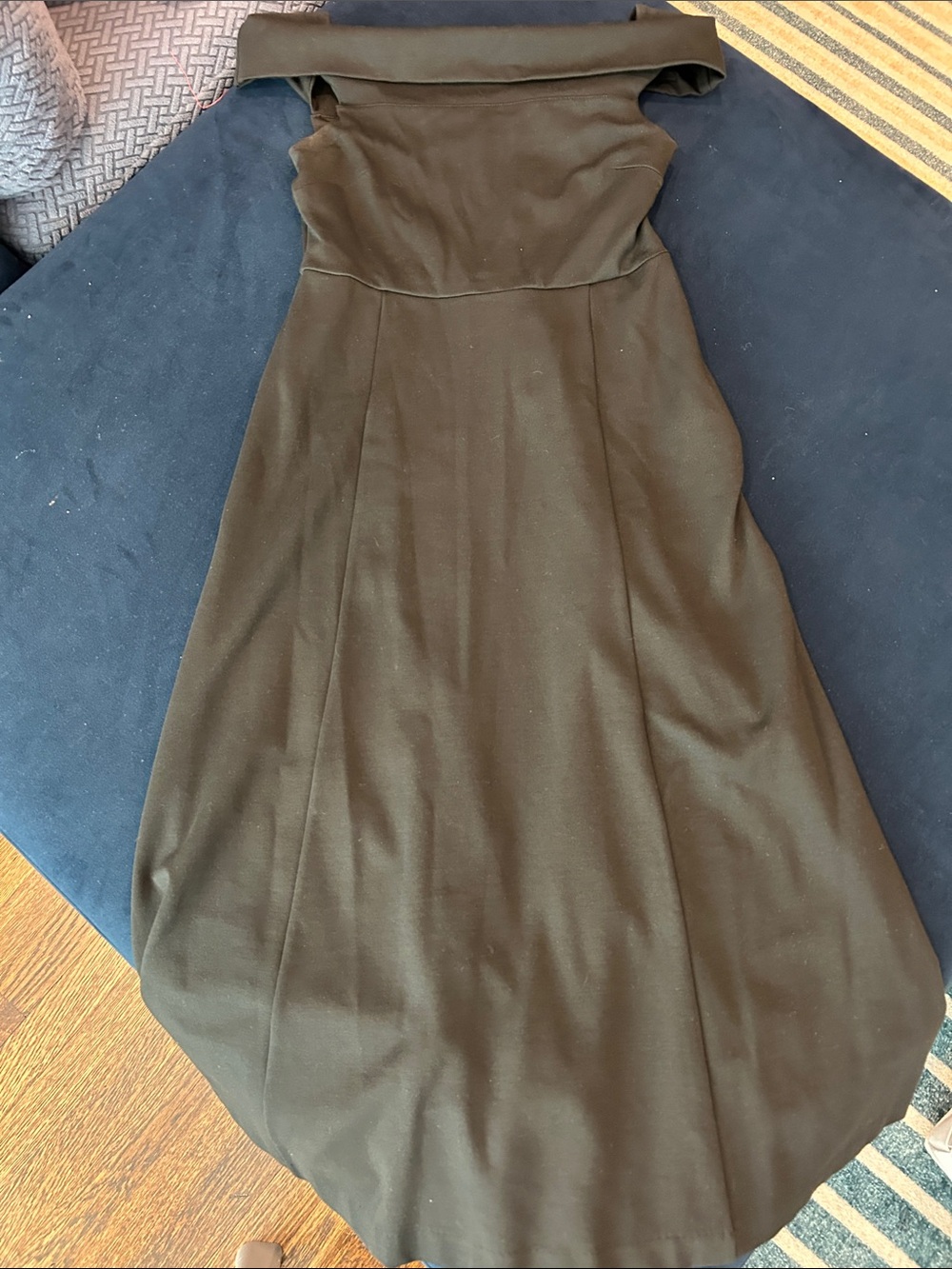 Banana Republic Strapless Black A-Line Dress